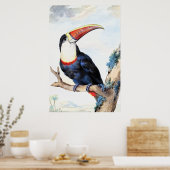 Roodsnaveltoucan,  poster (Keuken)