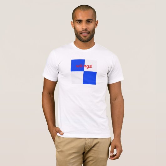 roodsnoeren! Mooi formaat! T-shirt (Voorkant volledig)