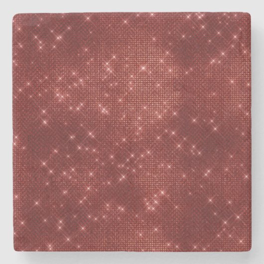 Roodsparren Stenen Onderzetter (Voorkant)