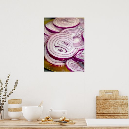 Roodspieren Poster (Keuken)