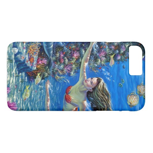 roodstaart Case-Mate iPhone case (Achterkant (Horizontaal))