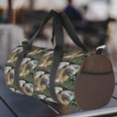 Roodstaart Hawk Patroon op Bruin Plunjezak