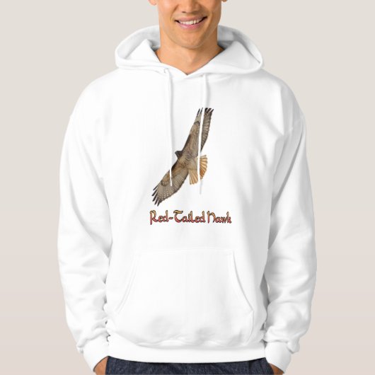 Roodstaartbuizerd Hoodie (Voorkant)