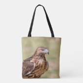 Roodstaartbuizerd in de Hudson Valley Tote Bag (Achterkant)