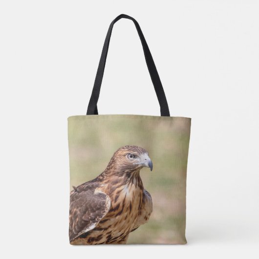 Roodstaartbuizerd in de Hudson Valley Tote Bag (Achterkant)