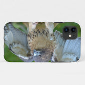 Roodstaartbuizerd spreidt vleugels Case-Mate iPhone case (Achterkant (horizontaal))