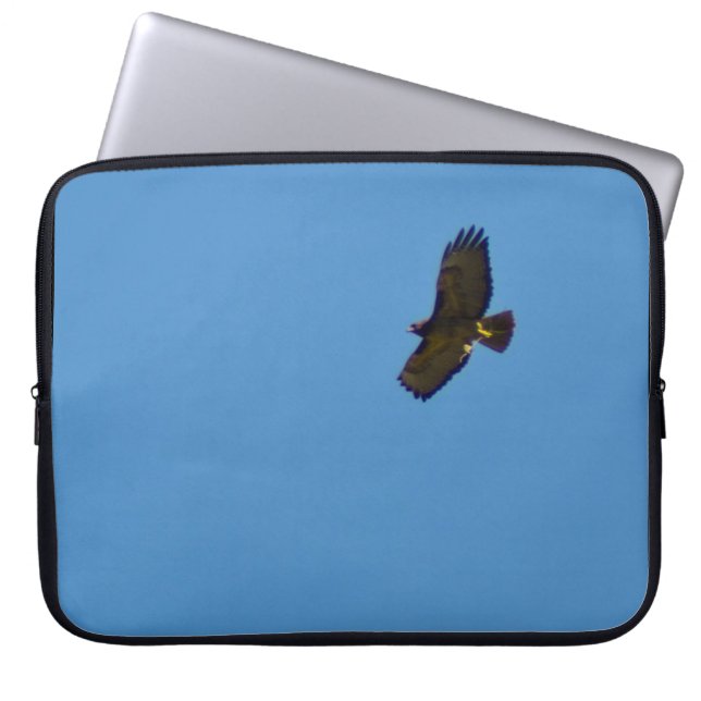 roodstaarthaai springlevend laptop sleeve (Voorkant)
