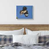 RoodstaartHawk Canvas Afdruk (Insitu (Slaapkamer))
