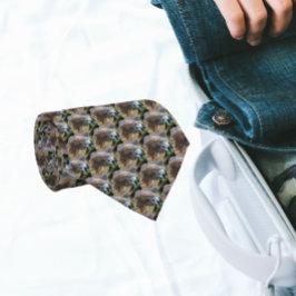 RoodstaartHawk-fotopatroon Stropdas