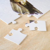 RoodstaartHawk in vliegfoto Legpuzzel (Zijkant)