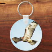 RoodstaartHawk in vliegfoto Sleutelhanger (Voorkant)