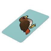 RoodstaartHawk Magneet (Linkerzijde)