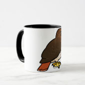 RoodstaartHawk Mok (Voorkant links)