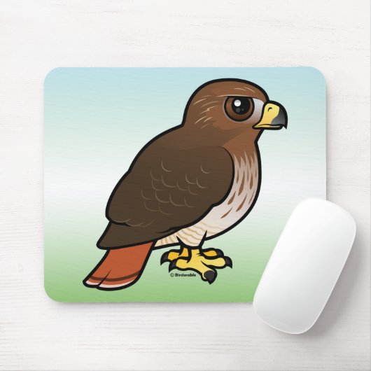 RoodstaartHawk Muismat (Met muis)