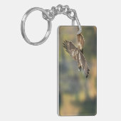 RoodstaartHawk Sleutelhanger (Voorkant Links)