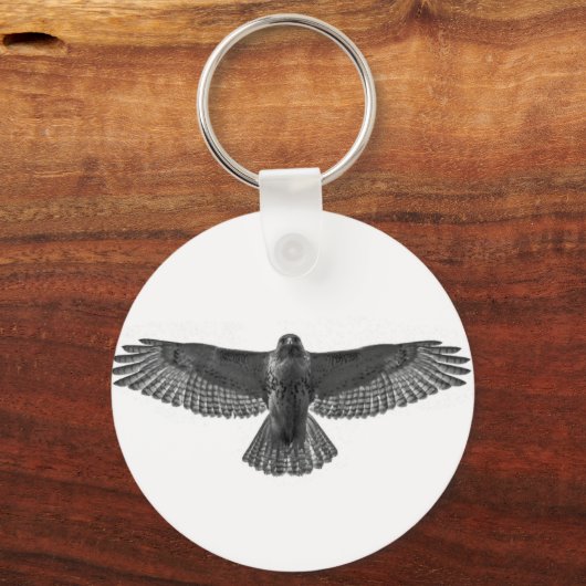 RoodstaartHawk Sleutelhanger (Voorkant)