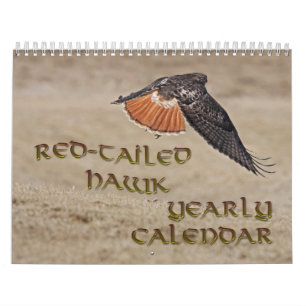 RoodstaartHawk Yarly Calendar Kalender