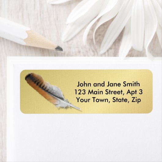 Roodstaartschelp Etiket (Insitu)