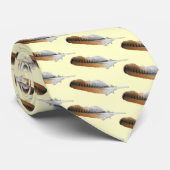 Roodstaartschelp Stropdas (Opgerold)