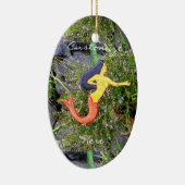 roodstaartsirena mermaid schoonheid keramisch ornament (Rechts)