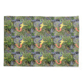 roodstaartsirenas mermaid kussensloop (Achterkant)