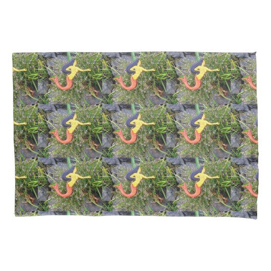 roodstaartsirenas mermaid kussensloop (Voorkant)