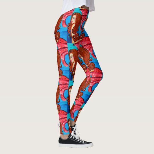 roodstaartzeemeerminnen leggings (Rechts)