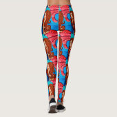 roodstaartzeemeerminnen leggings (Achterkant)