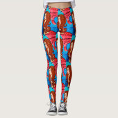 roodstaartzeemeerminnen leggings (Voorkant)