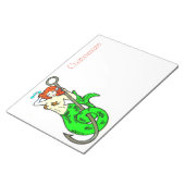 roodstaartzeemeervis notitieblok (Schuin)