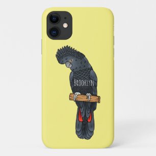Roodstaartzwarte cartoon Case-Mate iPhone case