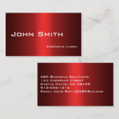 RoodstandaardVisitekaartjes Visitekaartje (Voorkant / Achterkant)