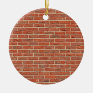 Roodsteen wandtextuur keramisch ornament