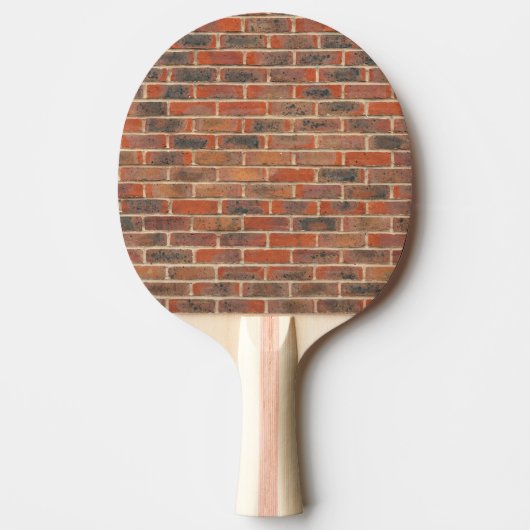Roodsteenwandstructuur Tafeltennisbatje (Voorkant)