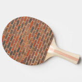 Roodsteenwandstructuur Tafeltennisbatje (Zijkant)