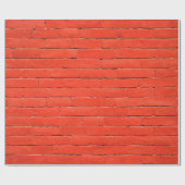 Roodstenen muur van brick cadeaupapier (Vlak)