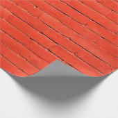 Roodstenen muur van brick cadeaupapier (Hoek)