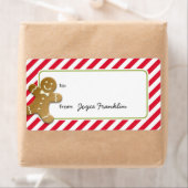 Roodstrepen voor gebabriceerd brood, aangepast aan etiket (Insitu)