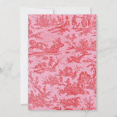 Roodtoile Birth koninklijke kaart (Achterkant)