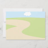 Roodtractorboys Baby shower Kaart (Achterkant)