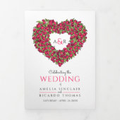 Roodtulpen hartinkt kunstverhaal toewijding bruilo drieluik programma (Cover)