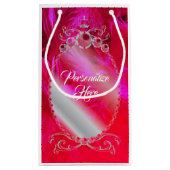 Roodveerboa met diamanten cadeautas (Achterkant)