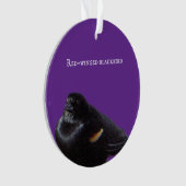 roodvleugelig merel Ornament (voorkant)