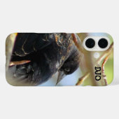 Roodvleugelige zwarte hond Case-Mate iPhone case (Achterkant (horizontaal))