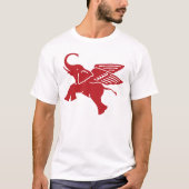 Roodvleugelolifant T-shirt (Voorkant)