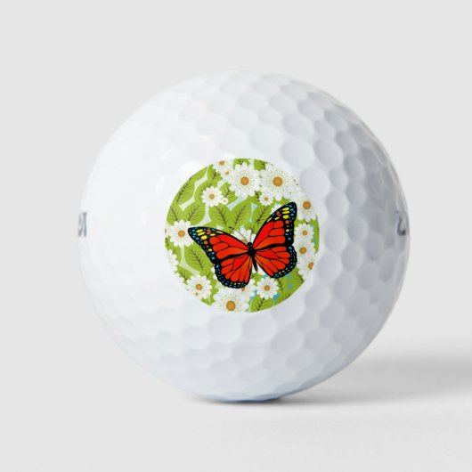 Roodvlinder Golfballen (Voorkant)