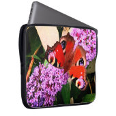 Roodvlinder Laptop Sleeve (Voorkant Rechts)
