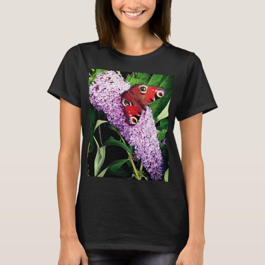 Roodvlinder T-shirt (Voorkant)