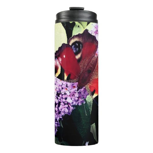Roodvlinder Thermosbeker (Voorkant)