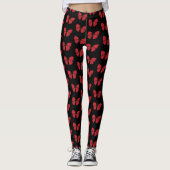 Roodvlindertekening Leggings (Voorkant)